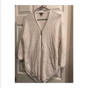 Express white sweater